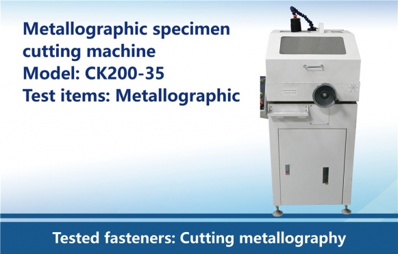 Metallographic specimen cutting machine
